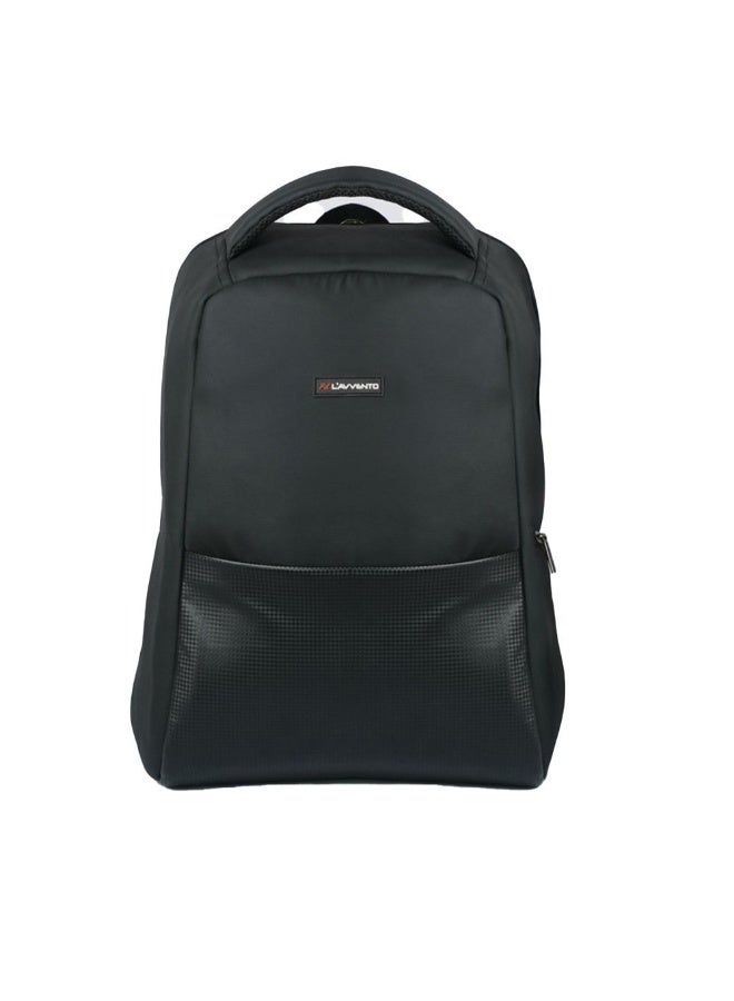 L'AVVENTO (BG833) Laptop Backpack Bag Up to 15.6" - Black - Image 4
