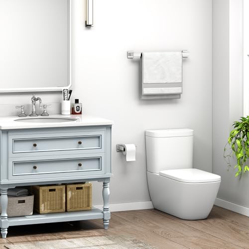 Angle Simple Toilet Paper Holder, Angle Simple SUS304 Stainless Steel Bathroom Tissue Holder, Open Arm Toilet Paper Roll Hanger Wall Mount, Polished Chrome - Image 2