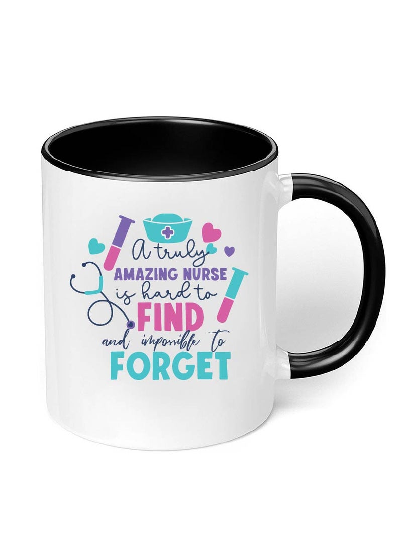 PRINTSHOP4ME Nurse Day Black Coffee Mug - Gift for International Nurses Day - Nurse Appreciation Gifts - Perfect for Medical Professionals, Students - Dishwasher and Microwave Safe  - Image 5