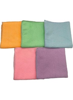 Generic Microfiber Multi Purposes Towels Cloths, mop, kitchen towel, microfiber cleaning cloth, kitchen towels, duster Super Absorbent Kitchen Perfect Car Wash Cloth.1-Pack 5 Colors 10 Pieces 40X30 cm  - Image 4