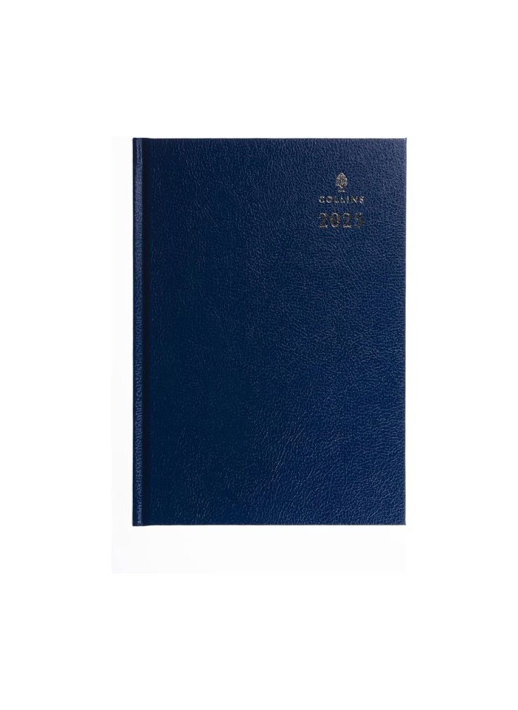 Collins Collins Standard Desk 2025 Diary for Professionals - A5 Day to a Page Business Diary - Blue - (52.60-25) - Premium Business Planner with Hardback Leathergrain Covers  - Image 2