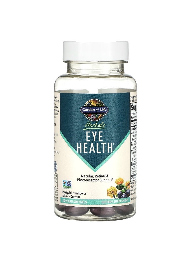 Garden of Life Garden of Life, Herbals, Eye Health, Berry, 30 Vegan Softgels  - Image 3