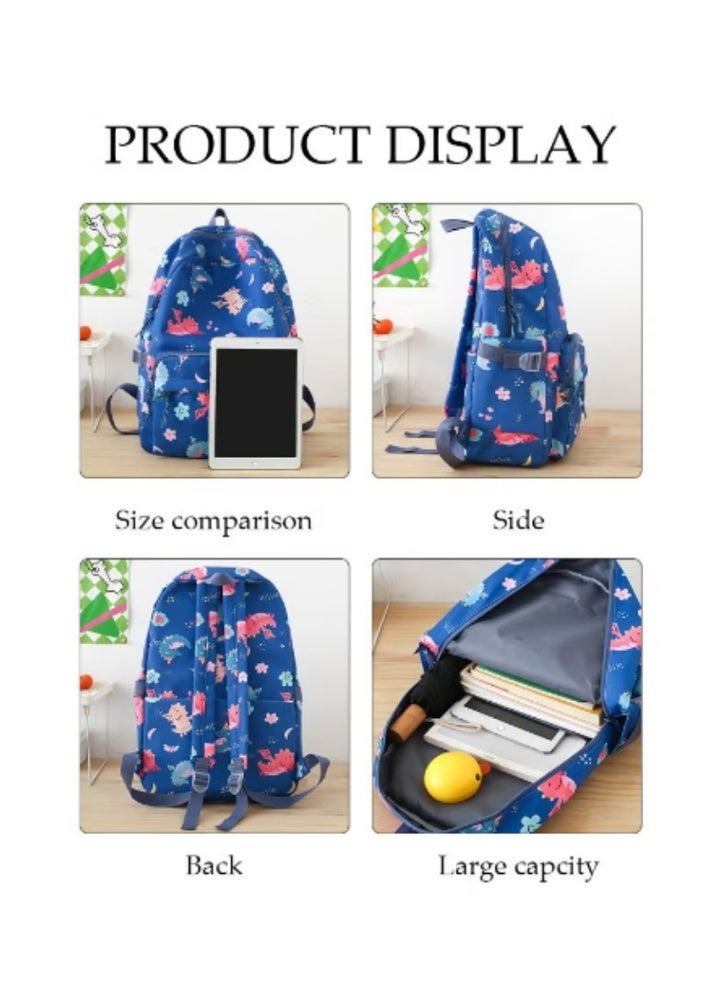 DUNISO Cute Pet - Printed Schoolbag 3 - Piece Set | Lovely Design, Practical & Eye - Catching - Image 3