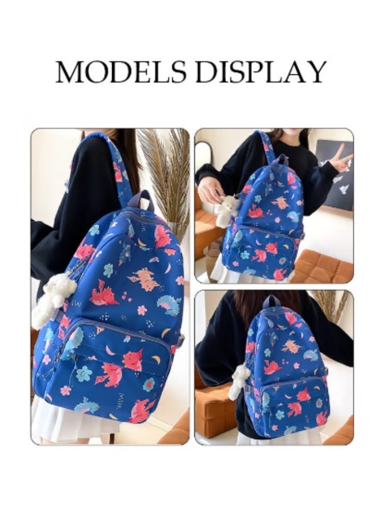 DUNISO Cute Pet - Printed Schoolbag 3 - Piece Set | Lovely Design, Practical & Eye - Catching - Image 2
