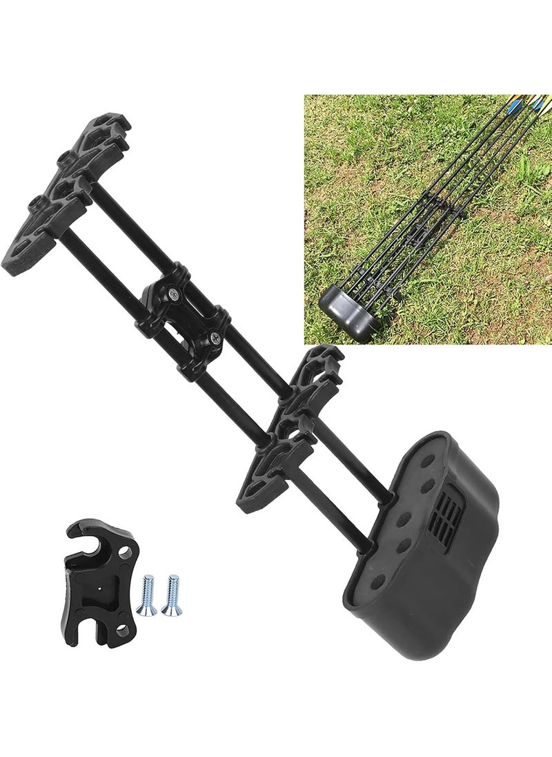 HURRISE Archery Equipment ABSRubber Archery Box Compact Composite Quiver Composite Quiver Quiver for Bows for Archery  - Image 2