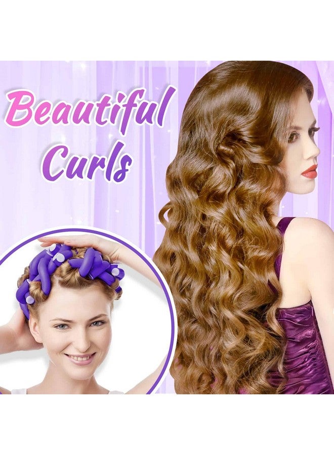 selizo 30Pcs 9.45"X0.47" Flexible Hair Rollers Foam Curlers Flexible Curling Rods Heatless Curlers Hair Rods For Short Medium And Long Hair - Image 3