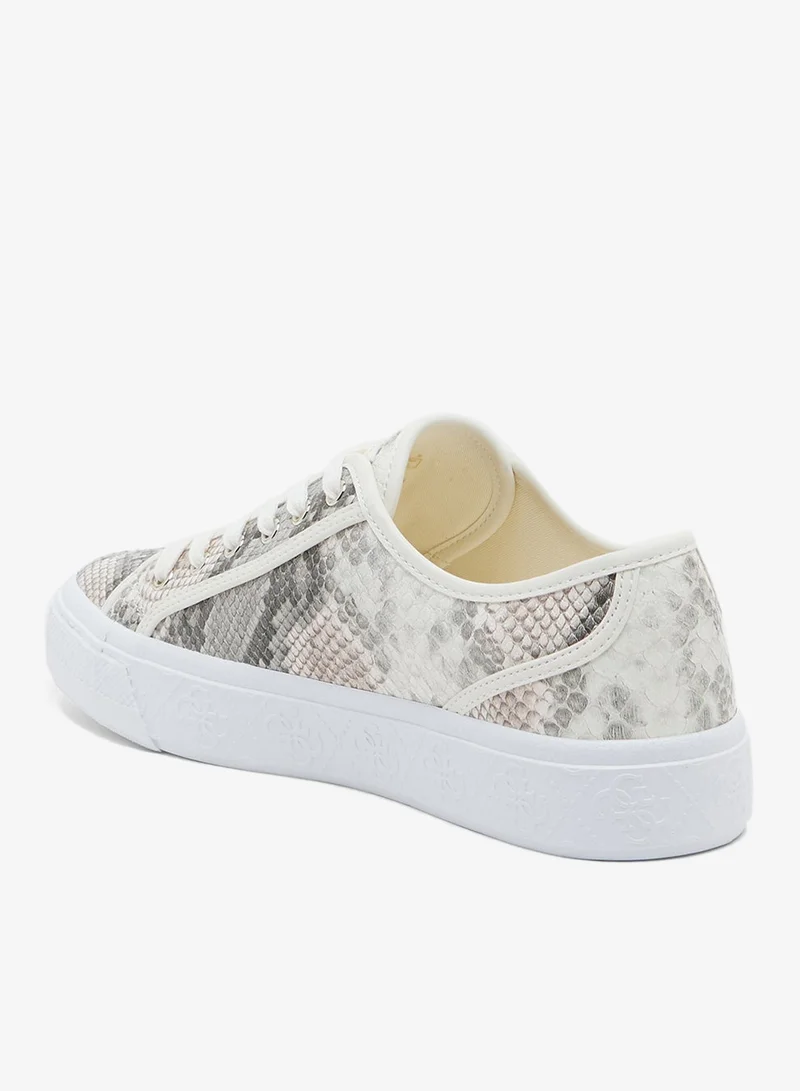 GUESS Lace Up Low Top Sneakers