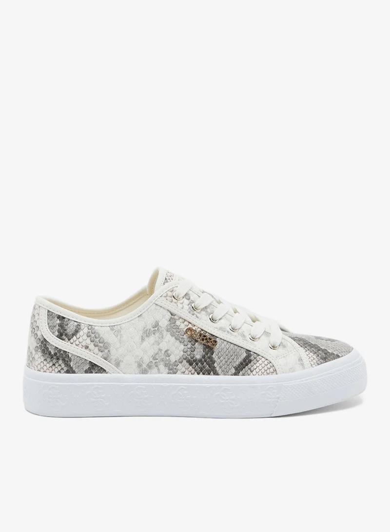 GUESS Lace Up Low Top Sneakers
