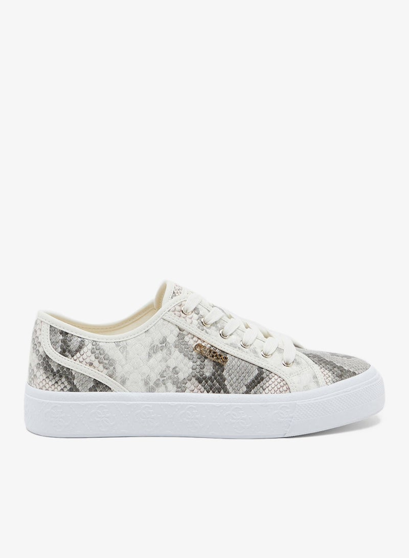 GUESS Lace Up Low Top Sneakers - Image 1
