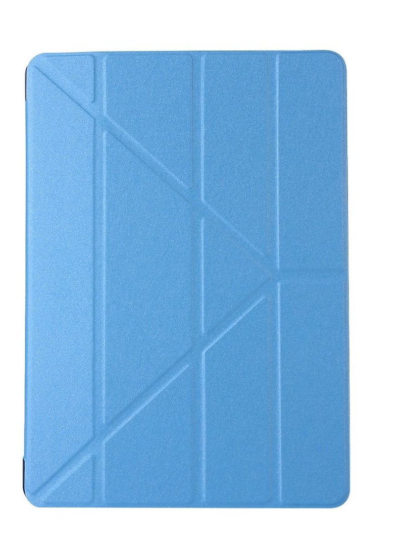 Light blue IPad Deformation Protective Cover