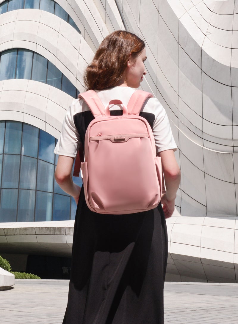 شانتريا CB00769 شنطة ظهر 15.6-انش للكمبيوتر المحمول مقاومة للماء خفيفة الوزن متينة مناسبة للسفر للعمل للأعمال حقيبة للنساء من شانتريا - بينك - Image 4