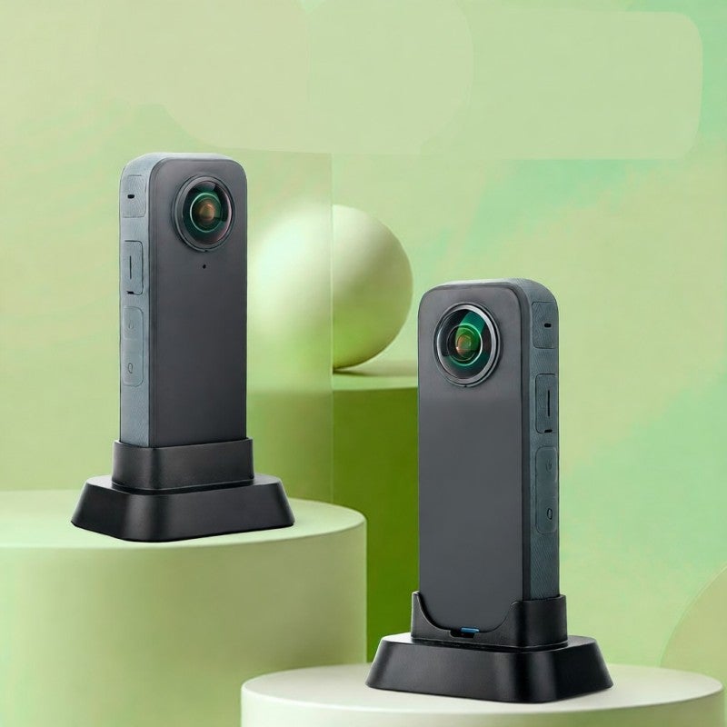 Sunnylife Insta360 X3 Stand Base Camera Stand Mount With 1/4 Inch Screw - Anti-Skid Silicone Pad for Desk - Image 4