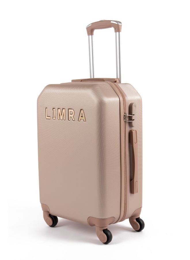 ليمرا طقم شنط سفر مكون من 5 حقائب أمتعة ذهبي - Image 2