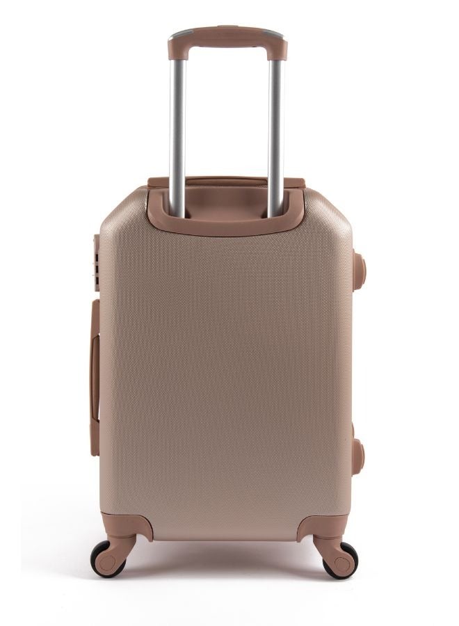 ليمرا طقم شنط سفر مكون من 5 حقائب أمتعة ذهبي - Image 4