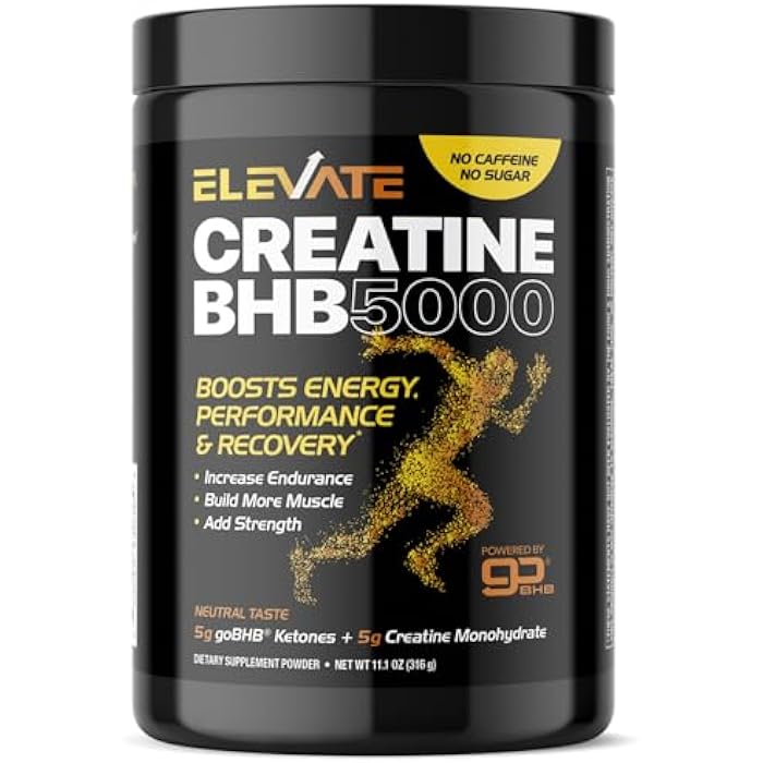 Real Ketones مسحوق الكرياتين مونوهيدرات المجهرية - مكمل قبل التمرين بدون منشطات مع كرياتين 5 جرام وإلكتروليتات goBHB الحاصلة على براءة اختراع لتعزيز الطاقة والتركيز وبناء العضلات والتعافي (30 حصة - طعم محايد) - Image 1