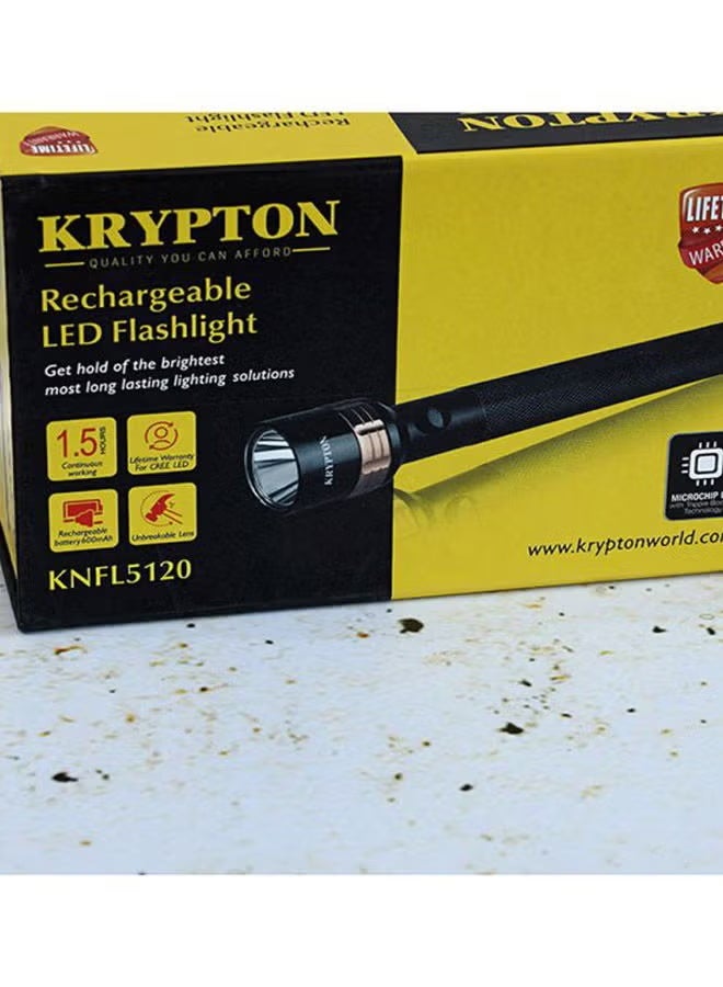KRYPTON KNFL5120 Rechargeable LED Flashlight for Camping Hiking Trekking Outdoor - Image 5