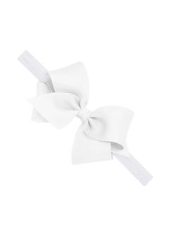 Wee Ones Girl Small Classic Grosgrain Bow On Baby Band Infant Size  - Image 2
