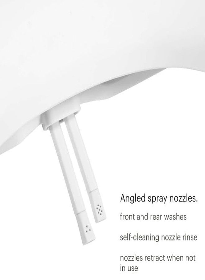 Brondell Non-electric Bidet Toilet Seat S101T-RW, Round - Image 4