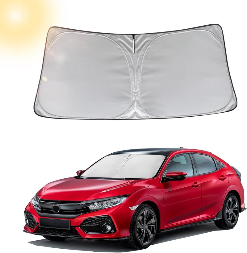 LZYYQX Custom Fit Sun Shade for Honda Civic 2016-2021 - Image 1