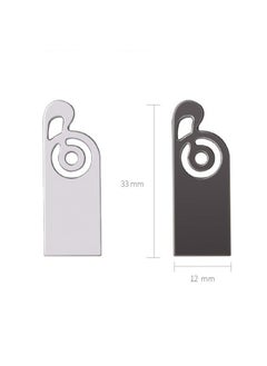 BURAQ Zsyyh2 USB 2.0 High Speed Music Note USB Flash Drives, Capacity: 32GB(Black)  - Image 2