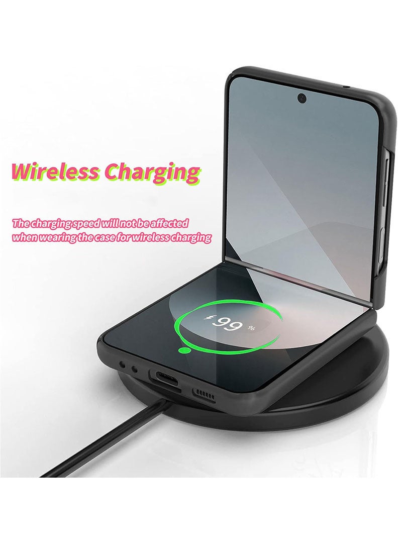 Theodor Case Compatible with Samsung Galaxy Z Flip 7 FE 6.7 Inch Protection Shockproof Bumper Cover Make a change - Image 3