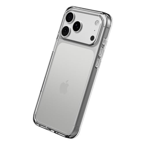 RhinoShield Phone Case Compatible with iPhone 17 Pro Max Clear Case AntiYellowing High Transparency Shockproof with Military Grade Drop Protection Transparent - Image 1