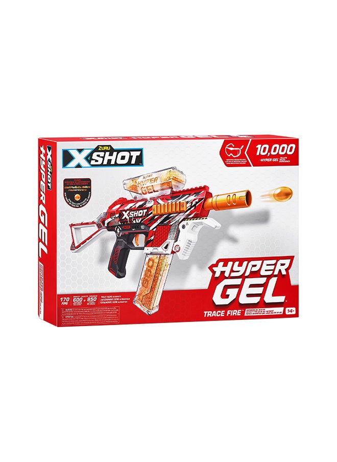 زورو إكس-شوت لعبة Hyper Gel Medium Blaster 10000Gellets - لعبة تصويب حركية للأطفال والمراهقين والبالغين والأولاد والبنات، أنشطة العطلات الخارجية، هدايا للأطفال من سن 8 سنوات فما فوق  - Image 1