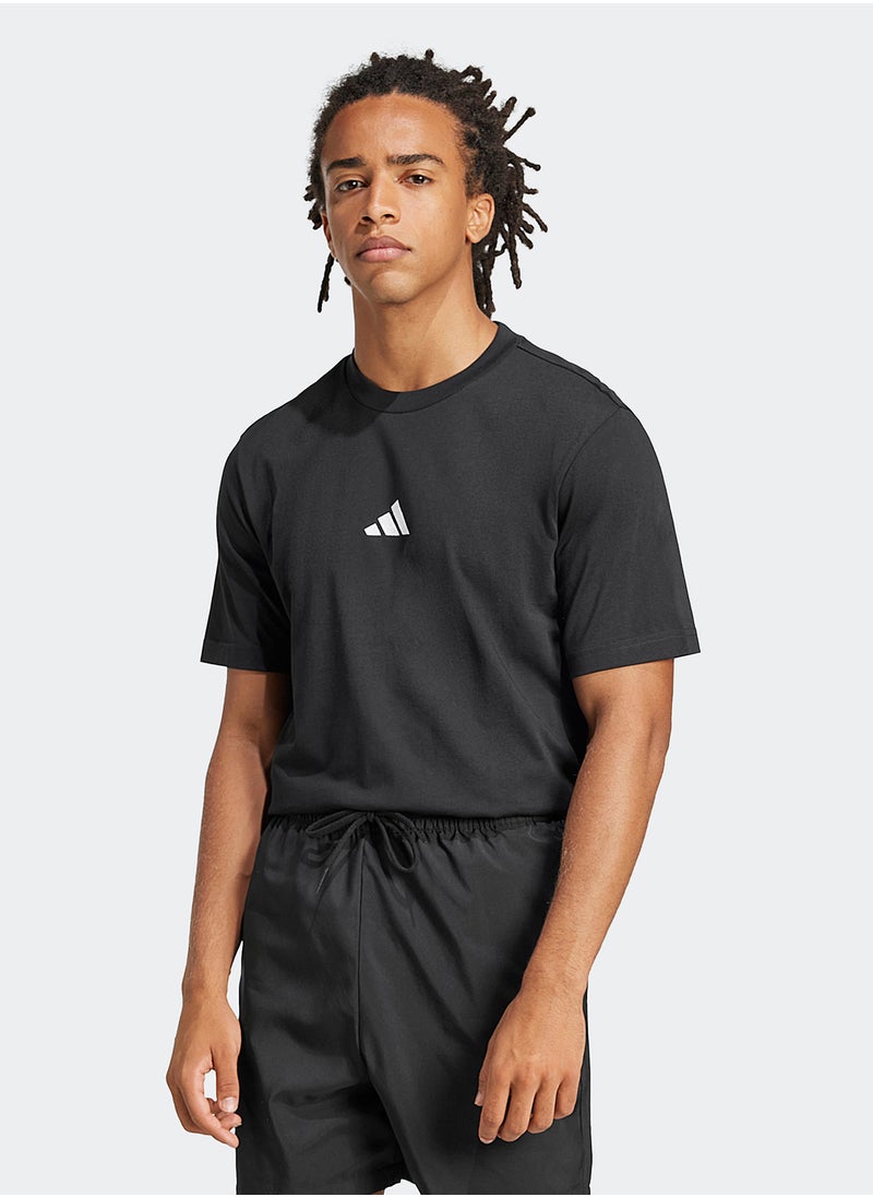 Adidas Small Logo Single Jersey T-Shirt  - Image 1