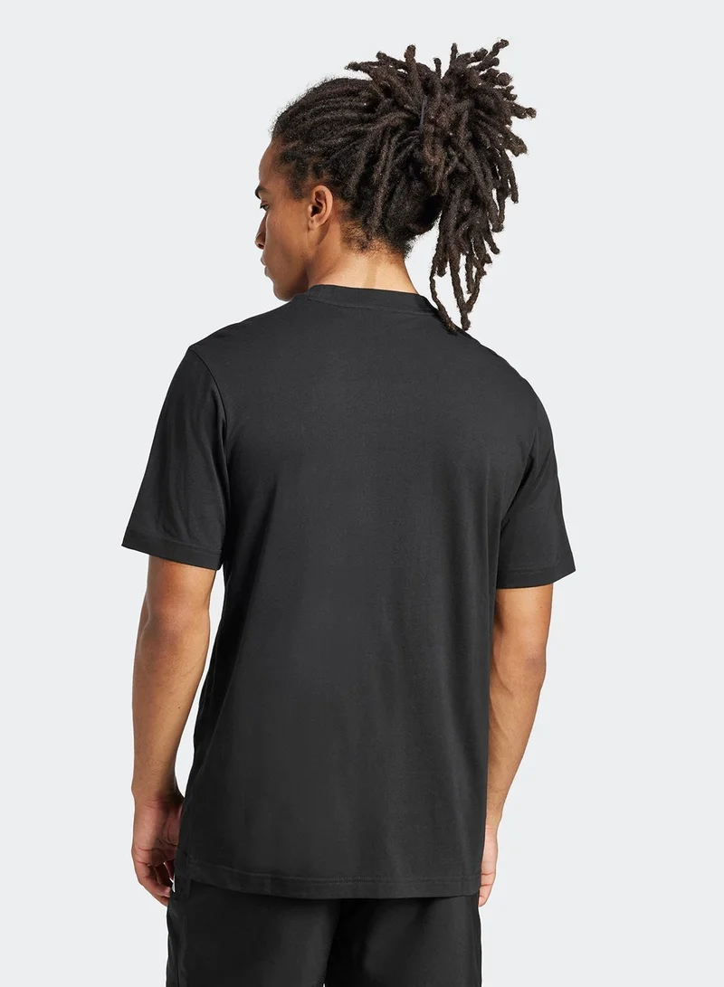 Adidas Small Logo Single Jersey T-Shirt