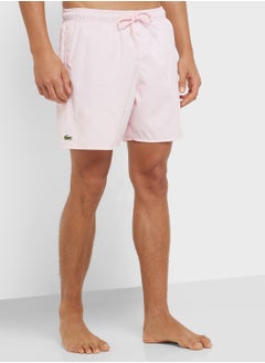 LACOSTE Pattern Printed Swim Shorts  - Image 1