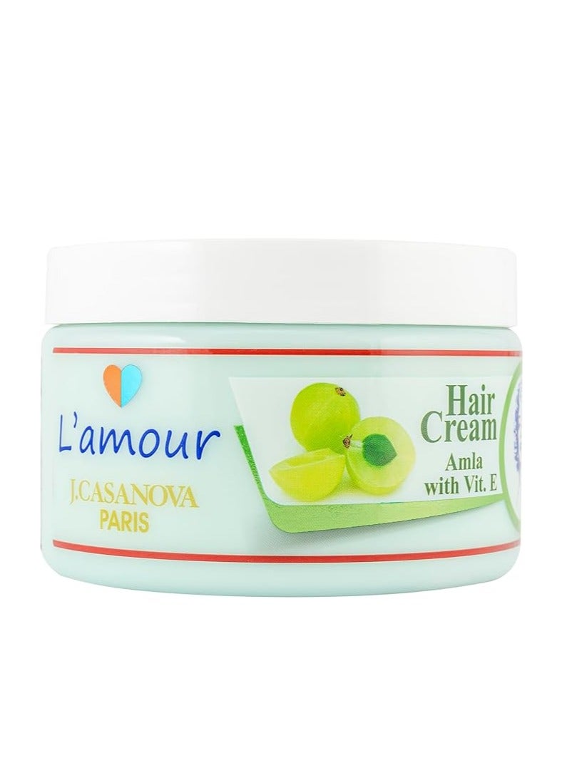 كازانوفا كريم الشعر لامور أملا من جيه كازانوفا باريس مع فيتامين إي 300 غرام