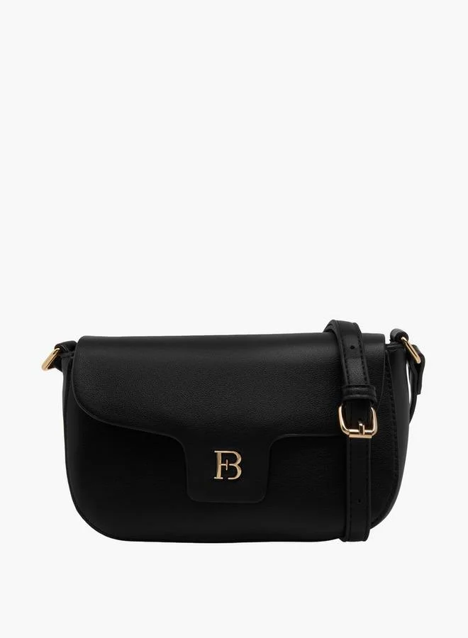 فلورا بيلا من شو إكسبرس حقيبة كروس بودي صلبة بحزام قابل للتعديل