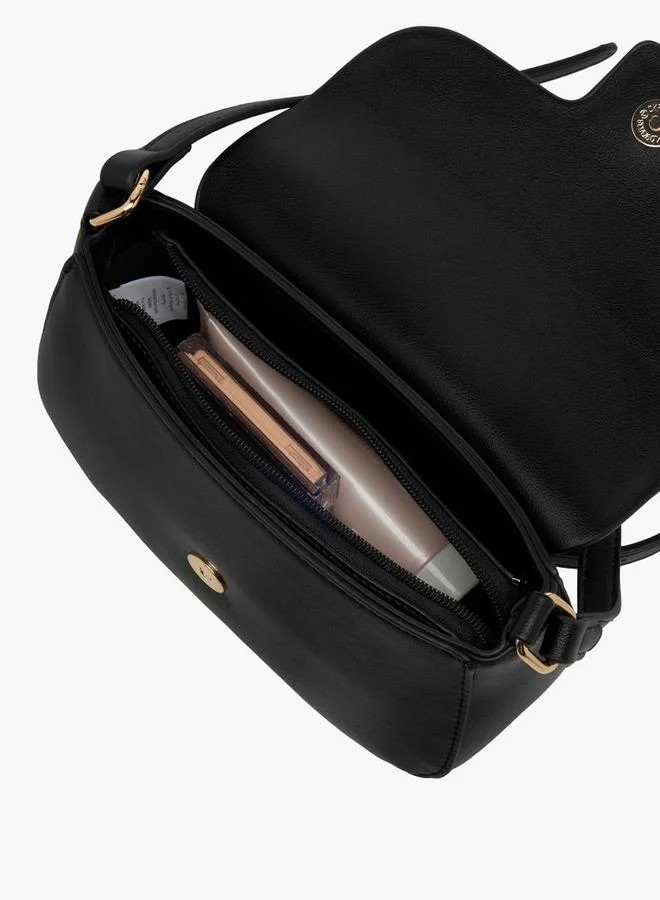 فلورا بيلا من شو إكسبرس حقيبة كروس بودي صلبة بحزام قابل للتعديل