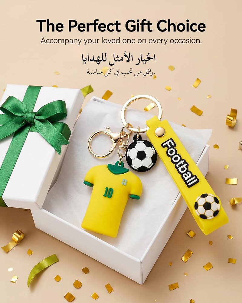 Proxima Direct Jersey Keychain Football Key Chain for World Cup 2026 - Image 5