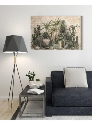 Canvas Wall Art, Abstract Framed Portrait of thickets of tropical desert plants - pzsku/Z7CF1A4AAC99DC0A4A693Z/45/_/1728046747/7202f1c5-c6ce-40f8-a9fb-23e68f0ba517