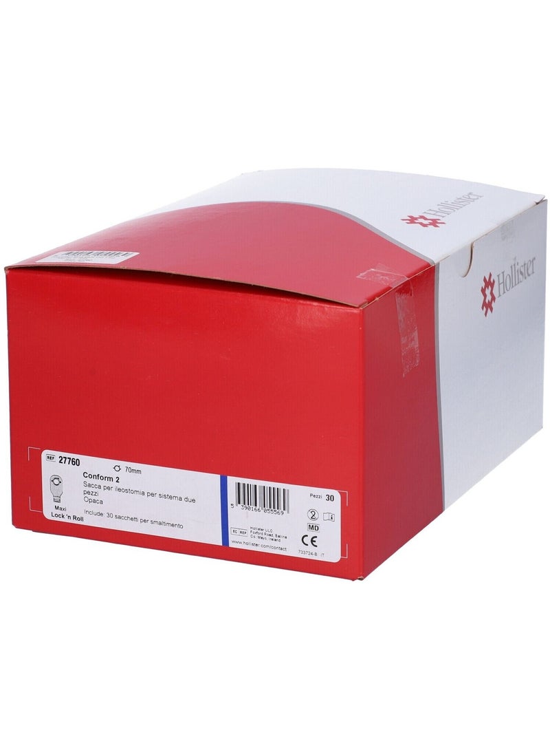 هوليستر 30 قطعة  هوليستر كيس برازمعتمة 27760 مقاس 70 Hollister - Image 1