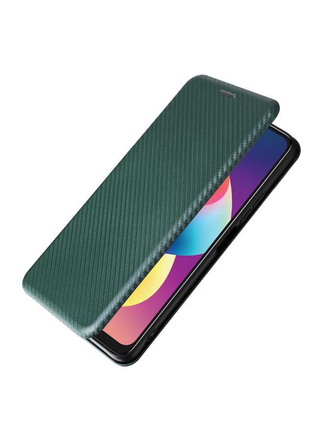erorex Case For TCL 50 LE 5G Carbon Fiber Texture Flip Leather Phone Case  - Image 5