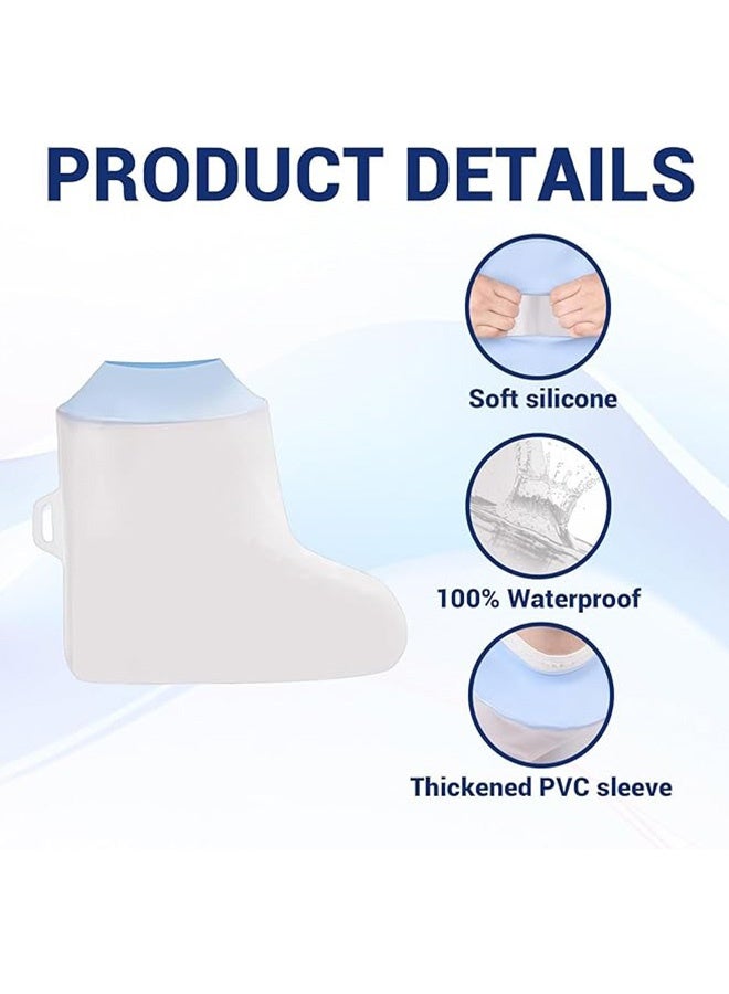 غطاء القدم المقاوم للماء للدش, غطاء القدم المقاوم للماء للدش الكاحل,حامي دش القدم - Image 2