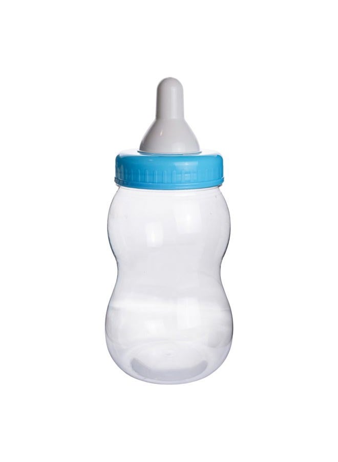 EVER SHINE 13" Jumbo Fillable Baby Shower Bank Plastic Decoration Centerpiece … (Blue, 13") - Image 1