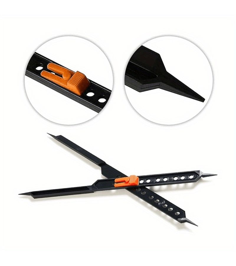 Black Multifunctional Drawing Compass Set for Engineering Drafting Technical Sketch - Image 5
