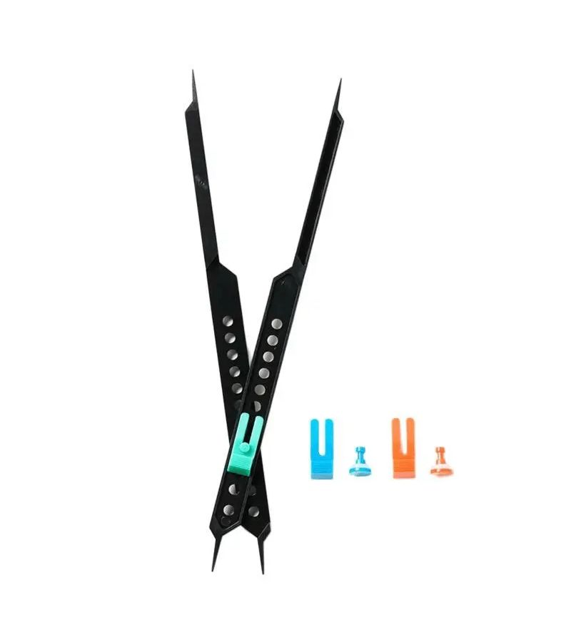 Black Multifunctional Drawing Compass Set for Engineering Drafting Technical Sketch - Image 4