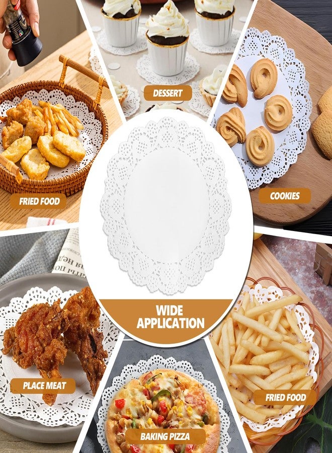 Dijedev 150 Pcs Paper Lace Doilies, 8.5", 10.5", 12" White Paper Doilies Assorted Sizes for Cake, Dessert, Grilled, Fried Food, Tableware Decoration, Crafts, Party Table, Wedding - Image 5