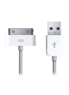 IAF USB Data Sync Charging Cable For Apple iPhone 3GS/4/4S/4G/iPad 1/2/3/iPod 5 White 