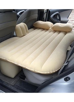 Generic Inflatable Car Mattress with Air Pump, Portable Travel Sleeping Inflatable Mattress - Air Bed for Car Universal SUV Extended Air Couch with 2 Air Pillows  - Image 2