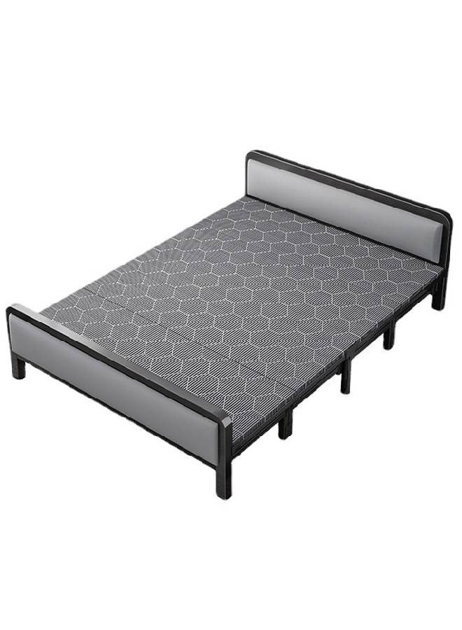 NKX Modern Upholstered Platform Bed Frame Size150 cm Width  - Image 2