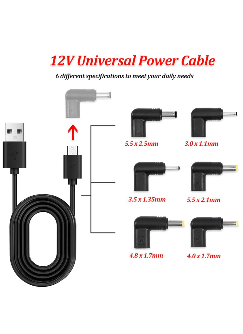 سانموجيد أنثى USB 3.1 من النوع C إلى ذكر محول USB 3.1 من أنثى إلى ذكر، 90 درجة زاوية USB C إلى موصل شاحن محول محرك التيار المباشر 12 فولت للكمبيوتر المحمول 、 جهاز التوجيه 、 موصل شاحن مزود الطاقة المحمول  - Image 5