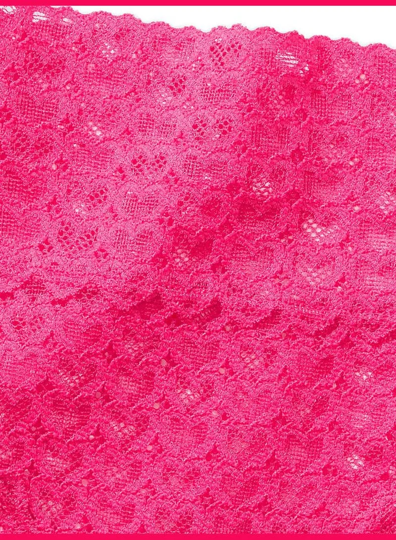 PINK Wink Wide-Waist Thong Panty
