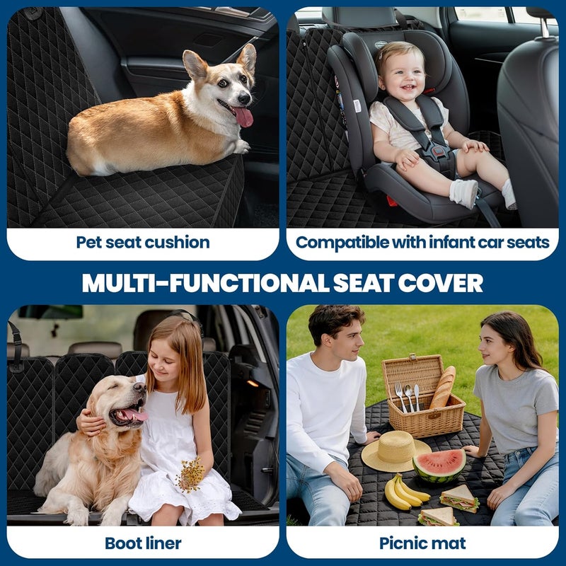 Dayacoco Dog Car Seat Cover - Waterproof, Non-Slip, Scratch-Proof Protector for Cars & SUVs - Image 5