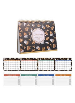 2025 Desk Calendar, Standing Flip Desktop Calendar 2025, January 2025 - December 2025, 2025 Monthly Coil Desktop Calendar, with Memo Pages, Holidays and Large Memo Area