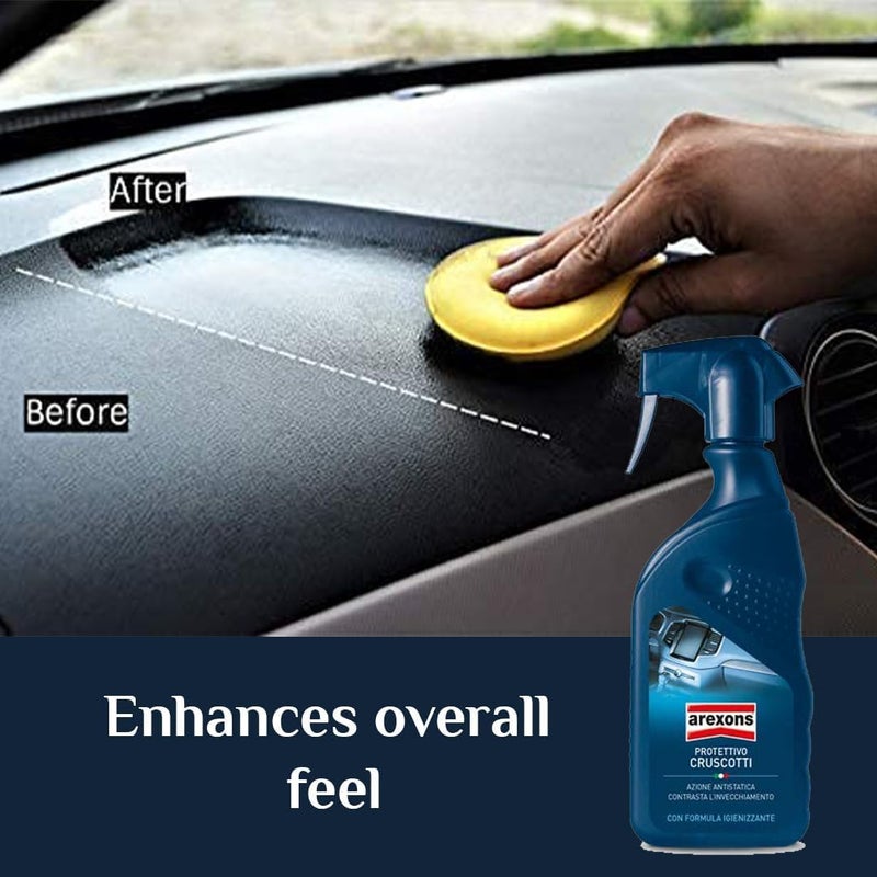 AREXONS -8163 Metal and Brake Cleaner, Blue, 500 ml - Image 4